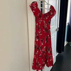 Y.a.s floral midi